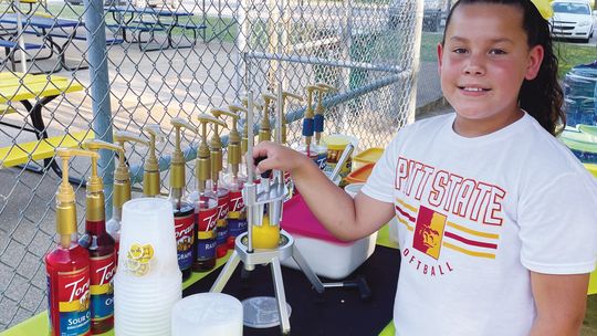 Avi’s lemonade stand thriving