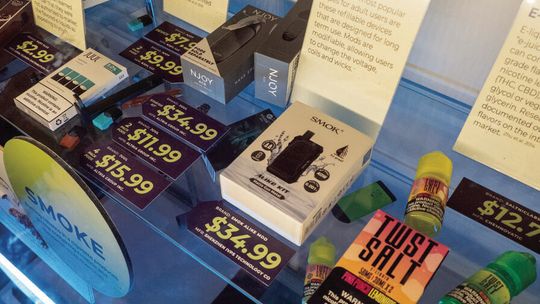 Big tobacco, Kansas lawmakers take on unauthorized vapes