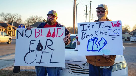 County residents voice concerns over Venezuela news during protest