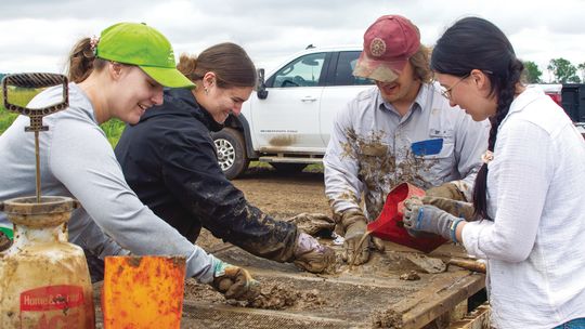 Excavation continues at Bender homestead