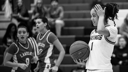 Free throw woes sink Vikings girls against Burlington