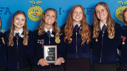 LCHS FFA FINISHES FIRST IN STATE