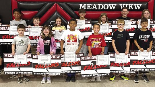 MEADOW VIEW STUDENTS OF THE MONTH