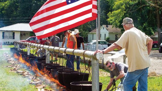 OLD SOLDIERS AND SAILORS REUNION: BEAN FEED