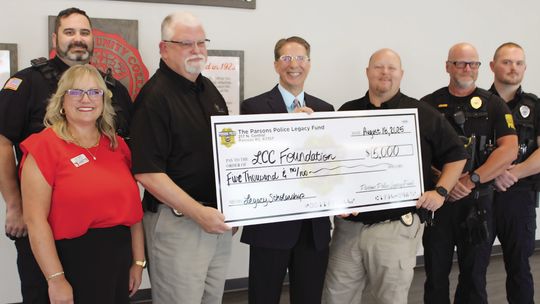 Parsons Police Department, LCC Foundation establish Parsons Police Legacy in Leadership Scholarship Parsons Police Department, LCC Foundation establish Parsons Police Legacy in Leadership Scholarship