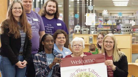 Parsons Public Library celebrates becoming a Certified Family Play Space Library