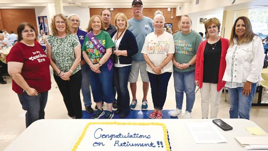 Parsons USD 503 bids farewell to 10 retirees