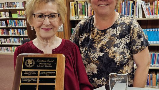 SANDUSKY HONORED: Norma Sandusky