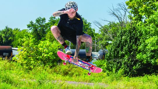 Skaters defy gravity at PKY Skaters defy gravity at PKY