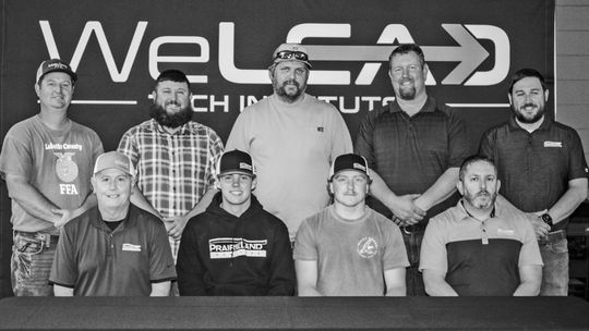 Two LCHS grads earn scholarships for John Deere Tech School