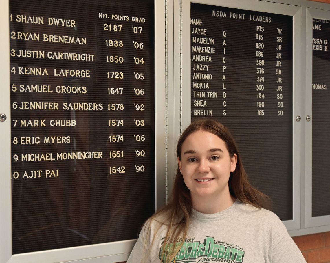 Armitage set to break school’s NSDA record