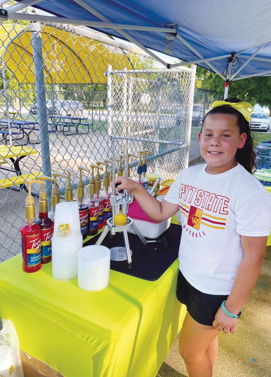 Avi’s lemonade stand thriving