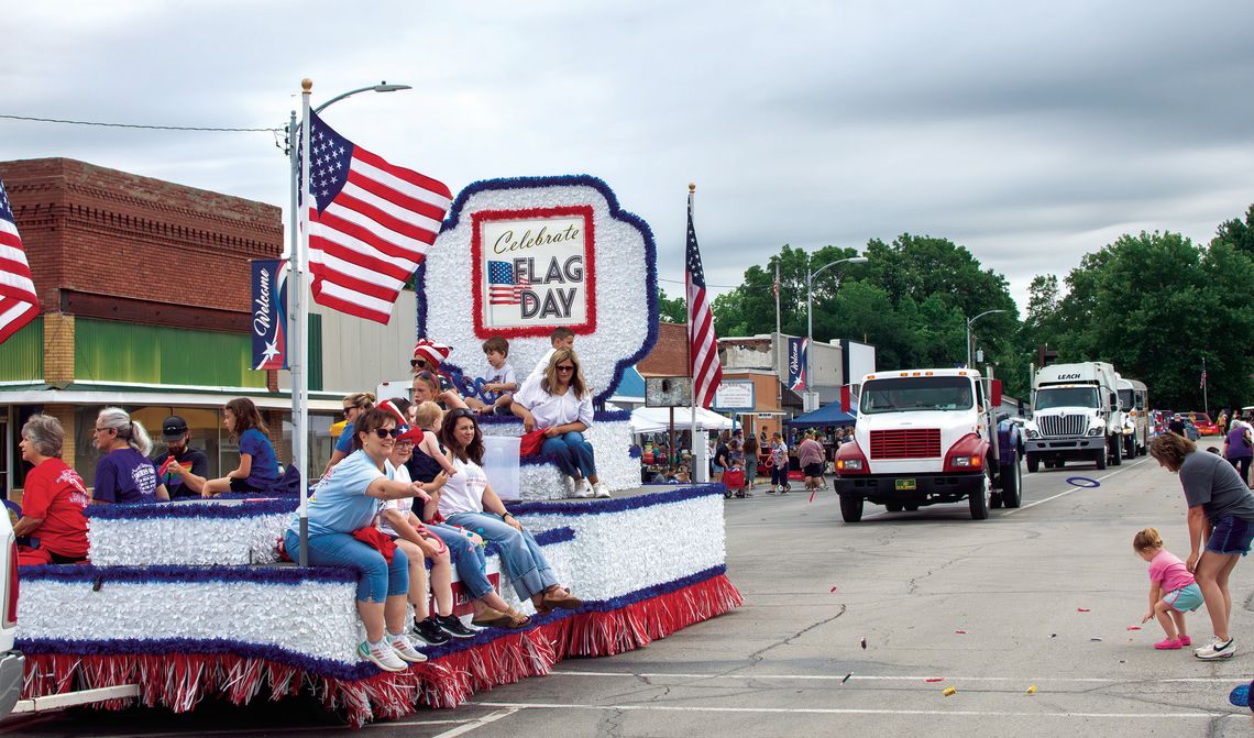 FLAG DAY IN ALTAMONT