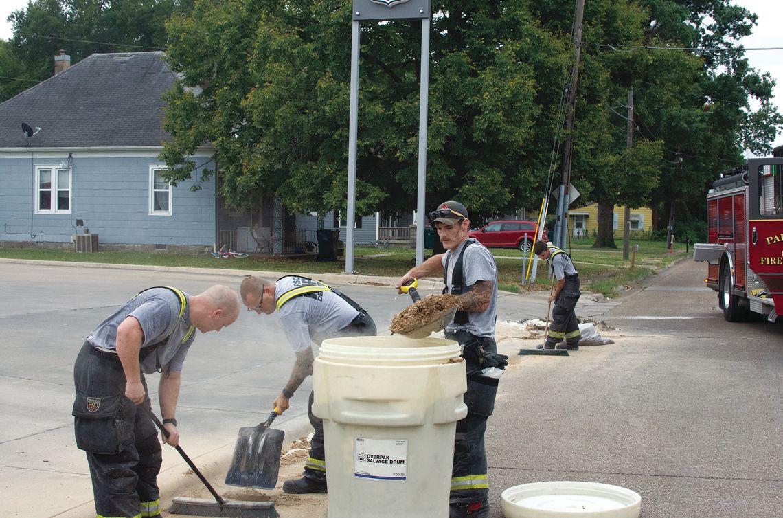 FUEL SPILL CLEANUP
