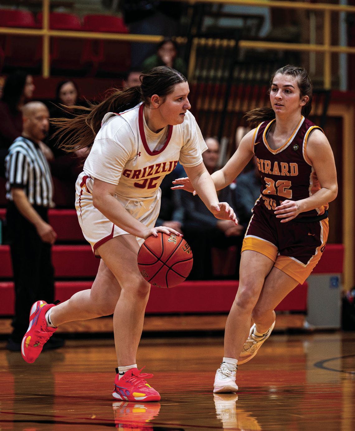Grizzlies girls drop two to Girard, Independence