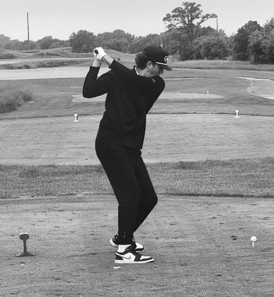 Keal competes at state golf