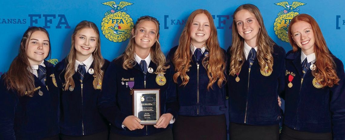 LCHS FFA FINISHES FIRST IN STATE