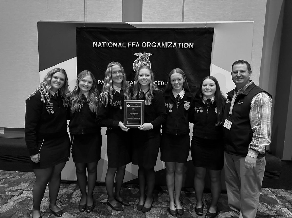 LCHS FFA Parliamentary Procedure Team excels at 98th National FFA Convention