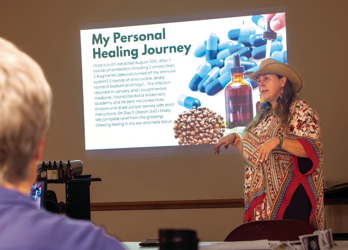 LIBRARY PROGRAM ON HERBS