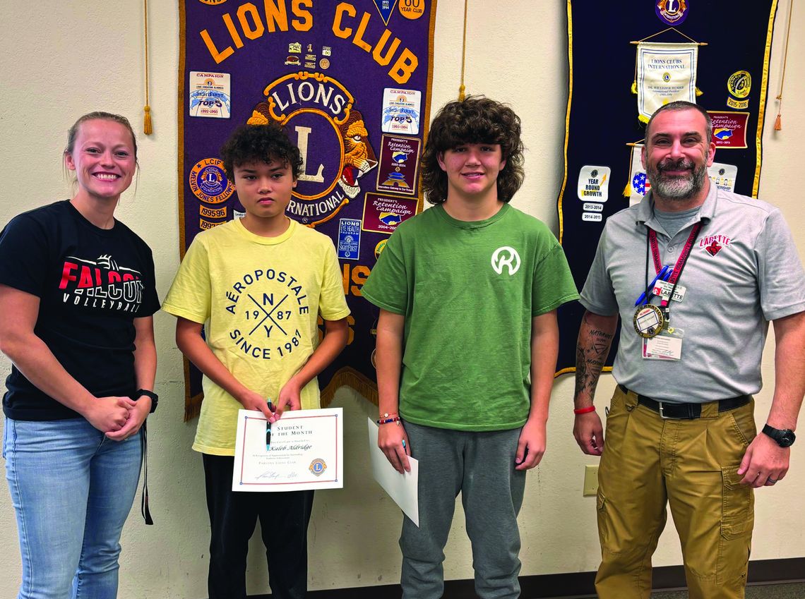 LIONS HONOR STUDENTS