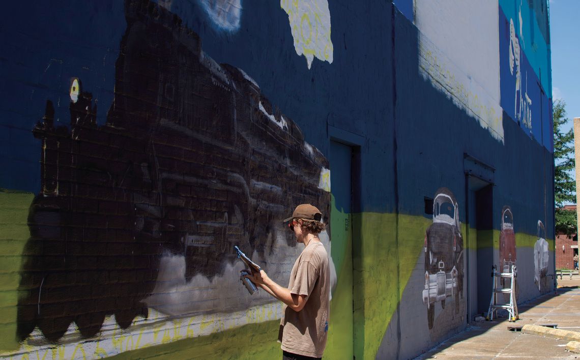 MURAL PROGRESS