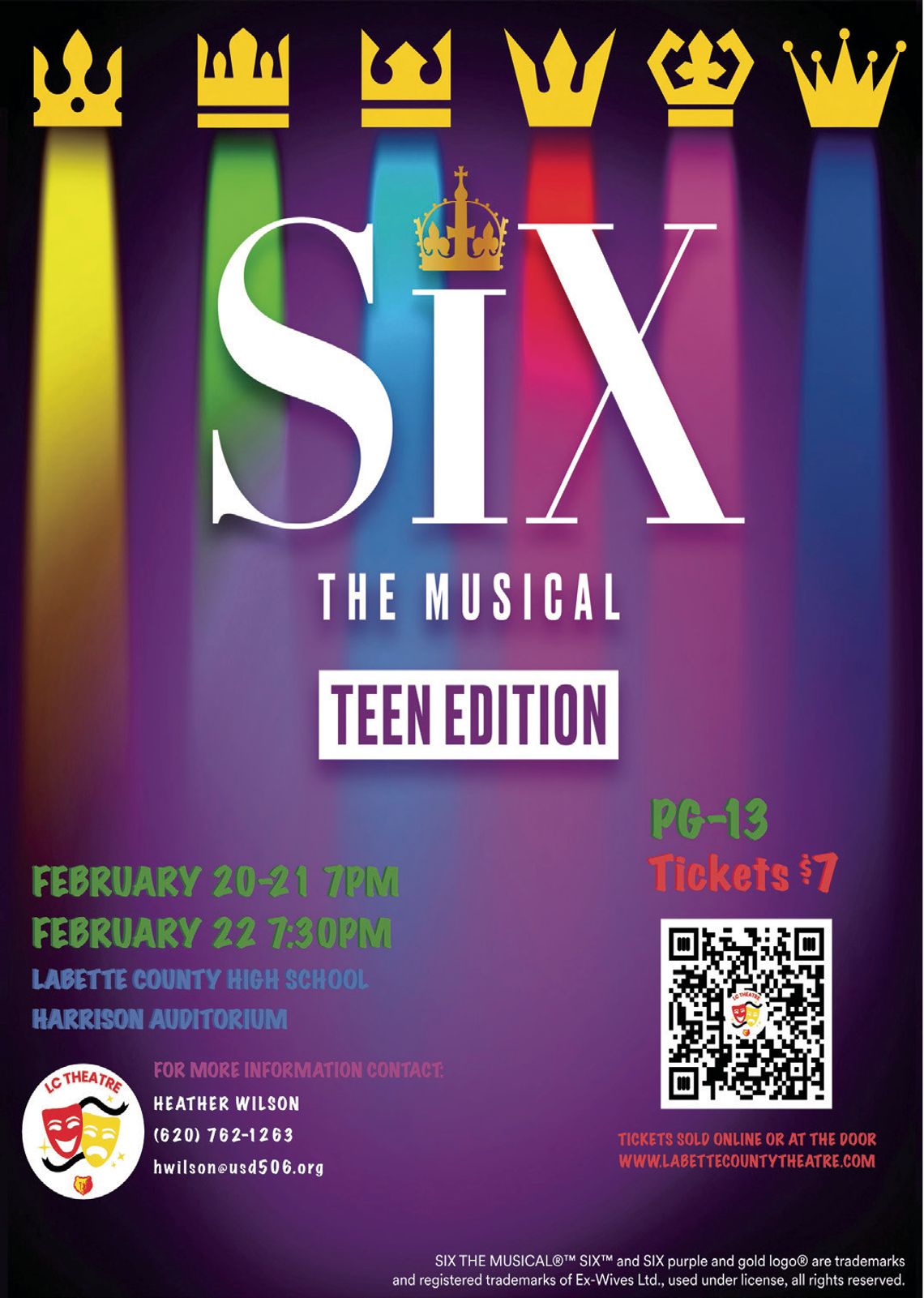 Musical ‘Six’ set Feb. 20-22 at LCHS