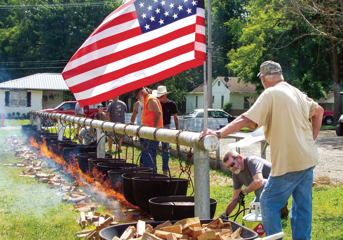 OLD SOLDIERS AND SAILORS REUNION: BEAN FEED OLD SOLDIERS AND SAILORS REUNION: BEAN FEED