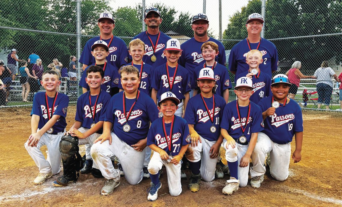 PARSONS BABE RUTH 9--10 ALL-STARS WIN DISTRICT