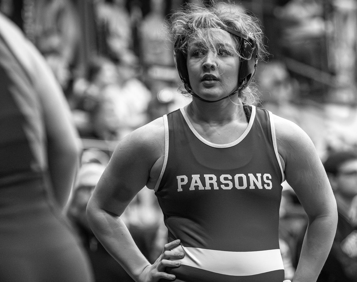 Parsons’ Boucher loses twice in Salina in first trip to state