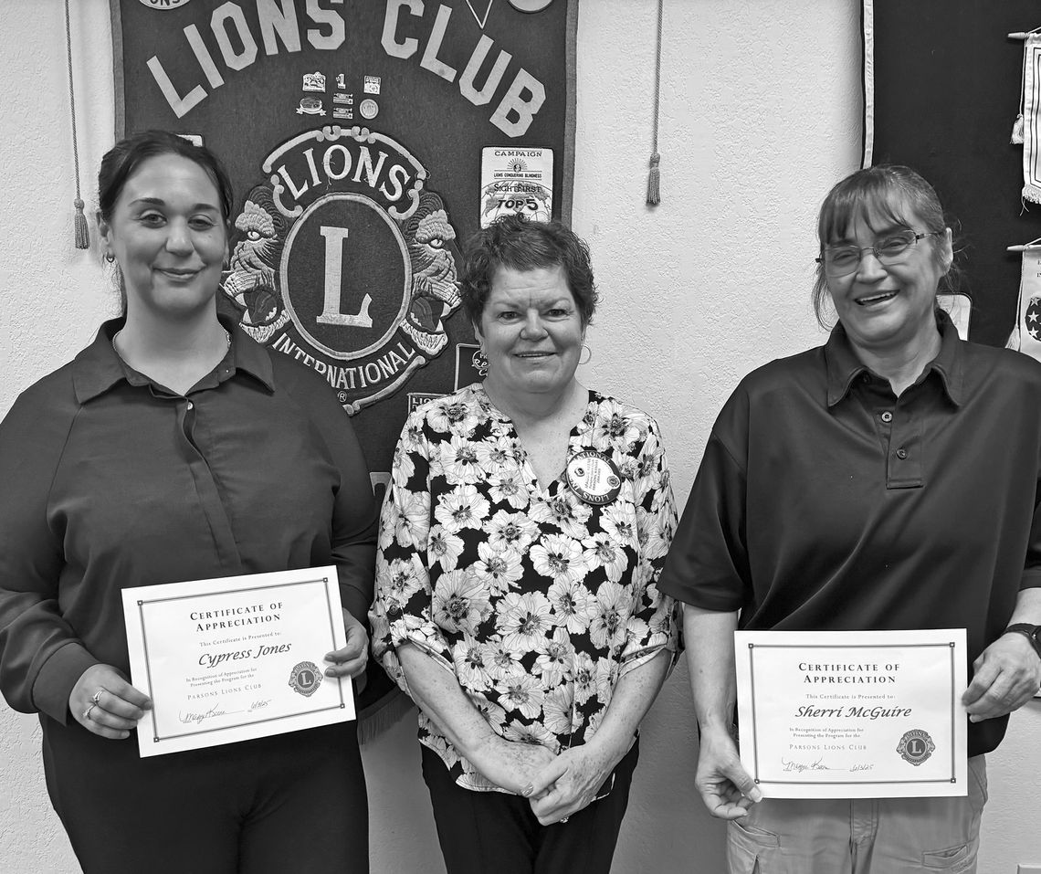 PARSONS LIONS CLUB