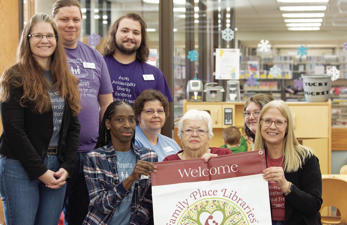 Parsons Public Library celebrates becoming a Certified Family Play Space Library Parsons Public Library celebrates becoming a Certified Family Play Space Library