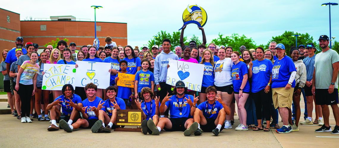 PARSONS TENNIS WINS STATE TITLE