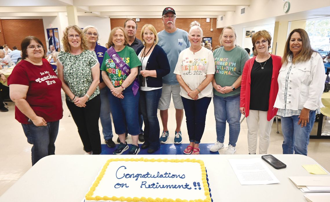 Parsons USD 503 bids farewell to 10 retirees