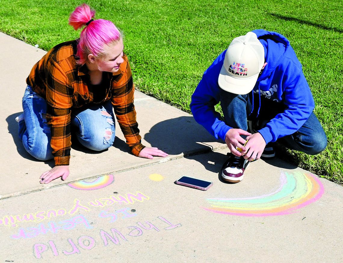 PHS math students learn to add positive messaging