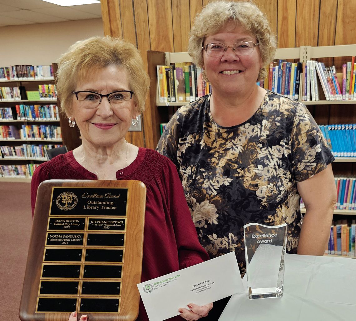 SANDUSKY HONORED: Norma Sandusky