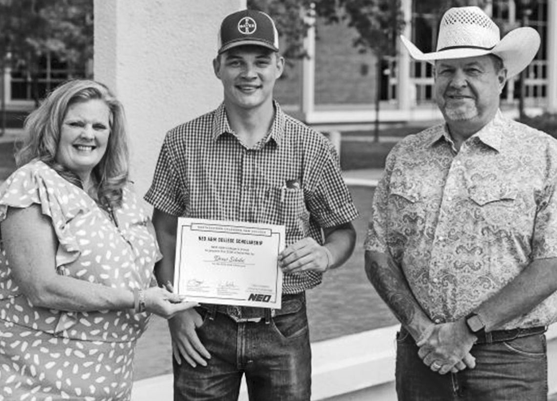 Schibi earns first Chase Langston Scholarship at NEO
