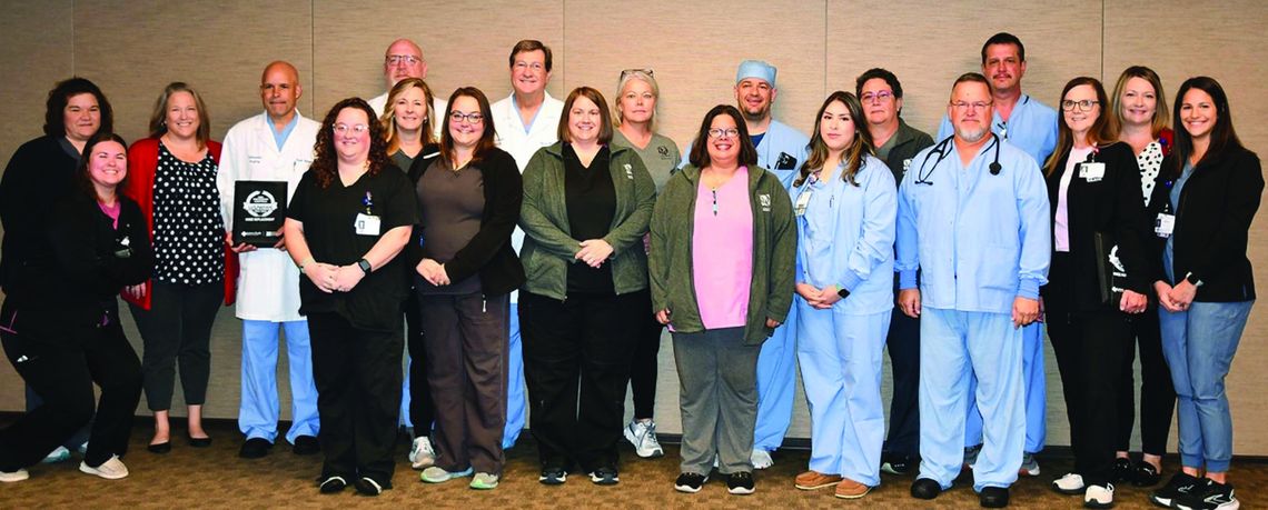 SOUTHEAST KANSAS ORTHOPEDIC CLINIC HONORED