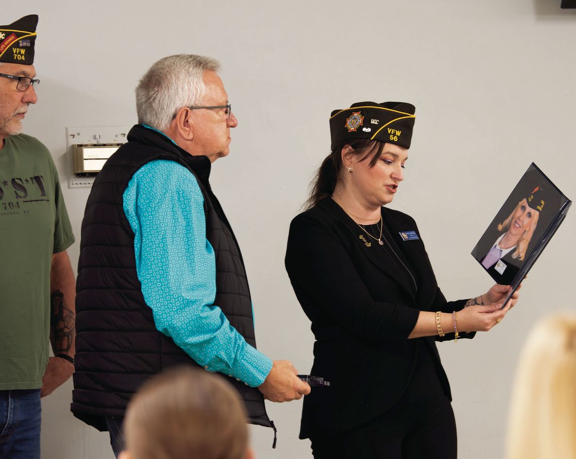 VFW recognizes Teel as EMT of the Year