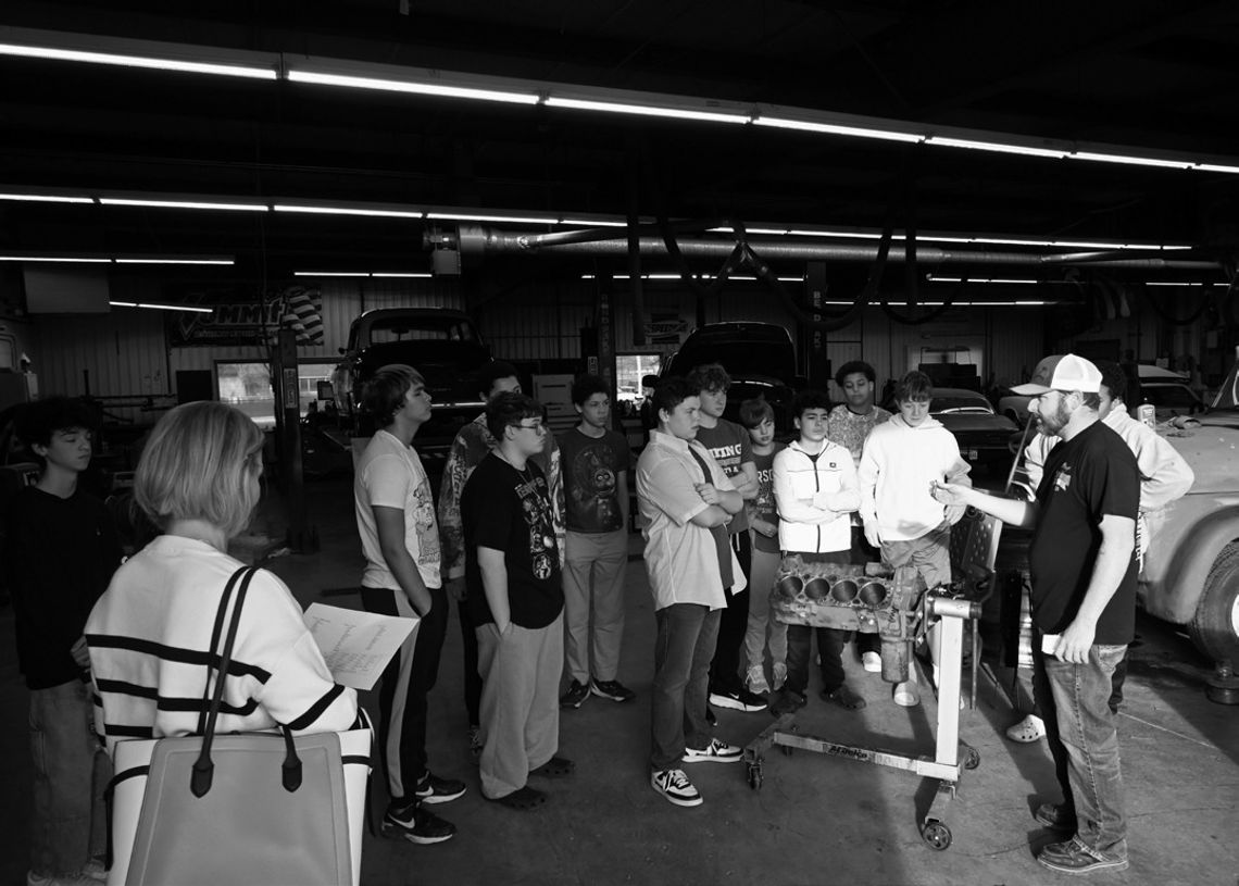 Viking Speed Shop revs up at Parsons High School