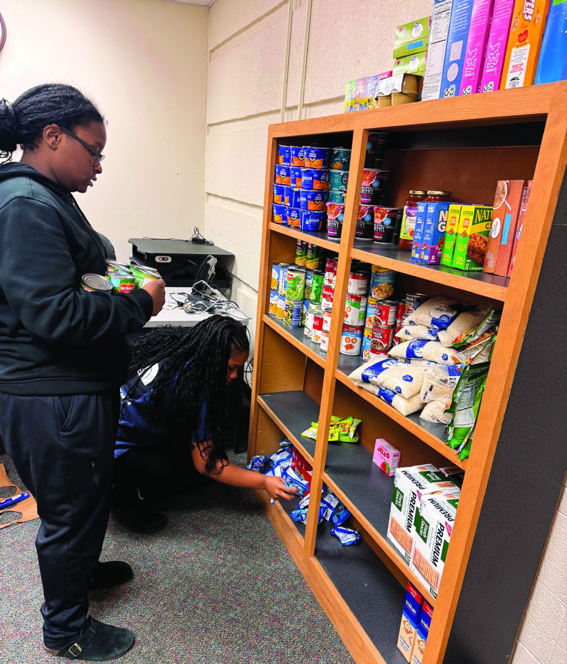 Vikings establish food bank for students and families