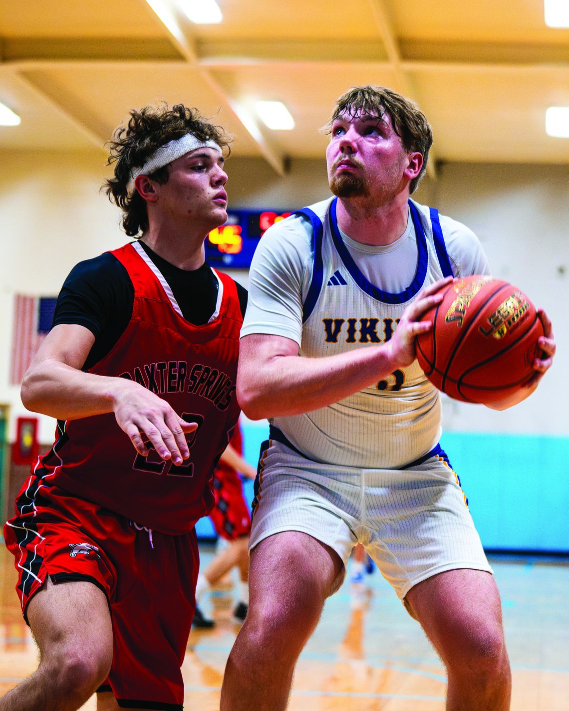 Vikings secure first win over Baxter Vikings secure first win over Baxter